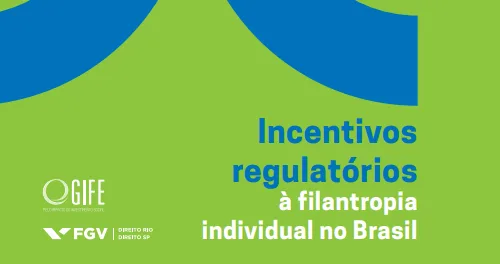 EBOOK: Incentivos regulatórios à filantropia individual no Brasil