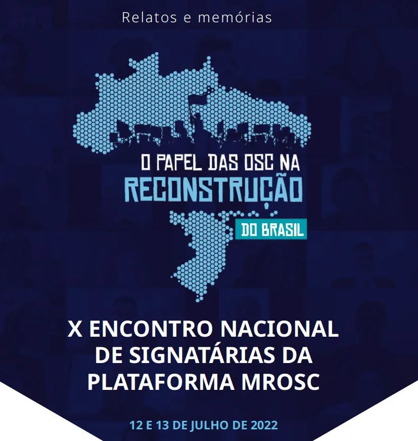 X Encontro Nacional das Signatárias da Plataforma MROSC