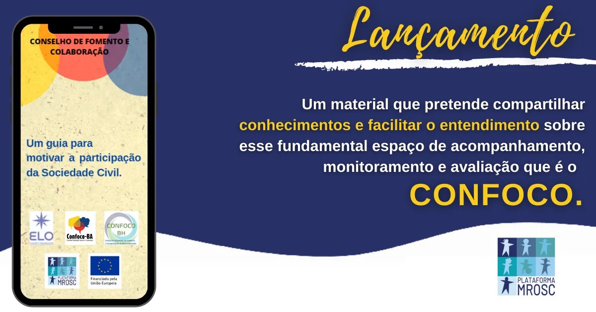 CONFOCO: Guia para motivar a participação da Sociedade Civil