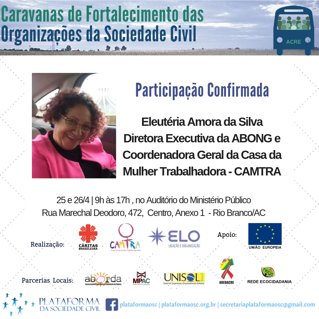 Caravanas de Fortalecimento das OSCs – Acre