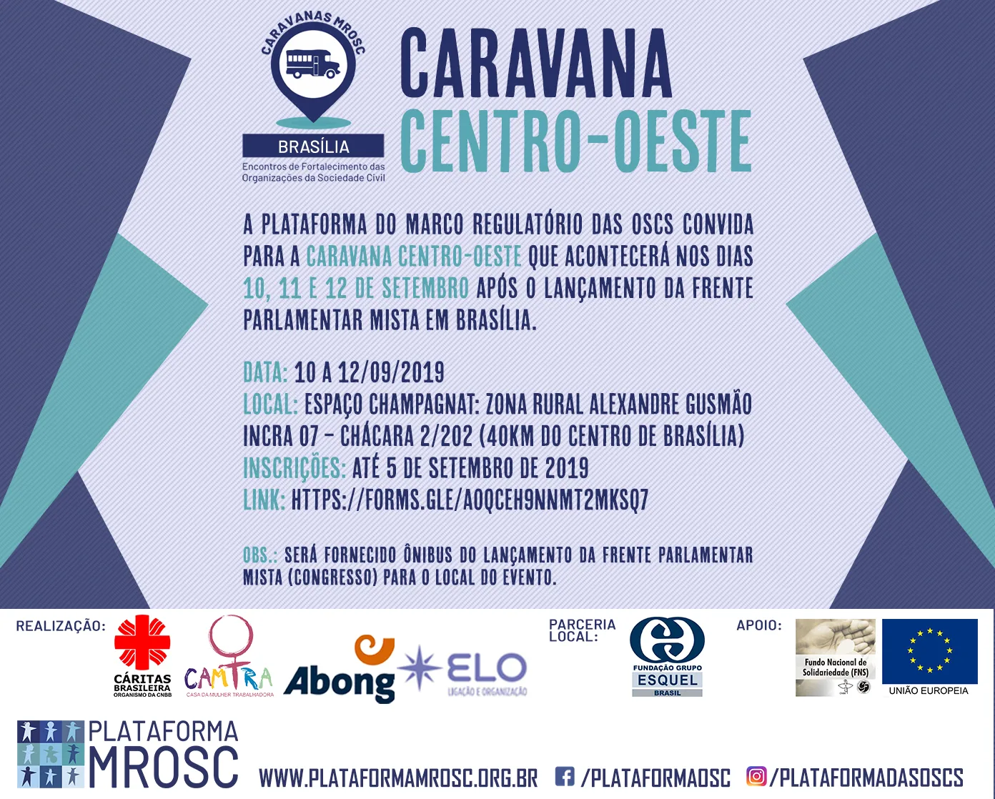 Caravana MROSC – Centro-Oeste (Brasília)