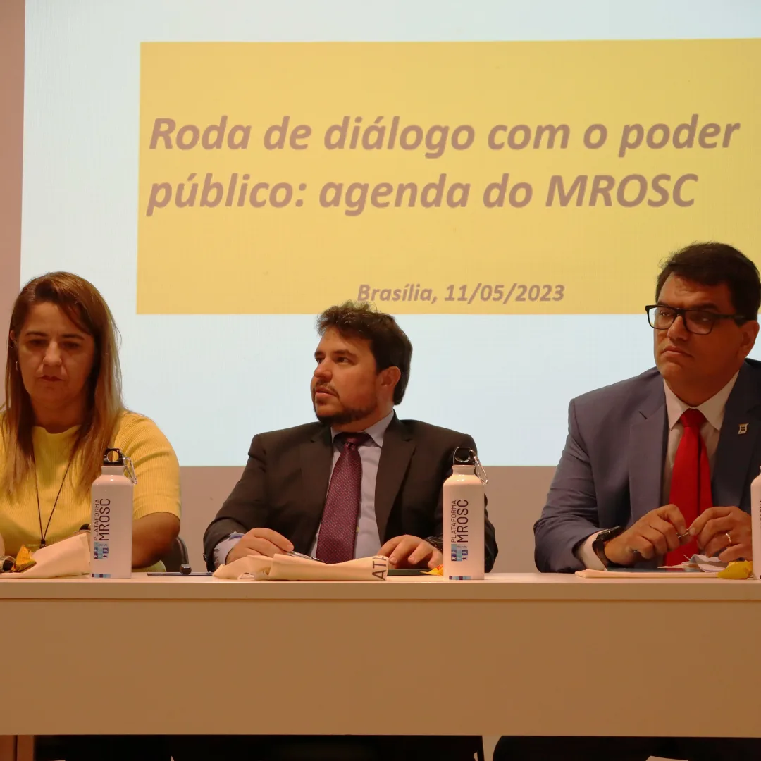 Roda de diálogo com o poder público discute ações prioritárias do MROSC