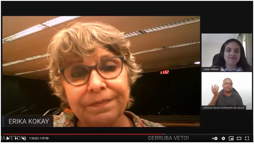 Plataforma MROSC realiza ATO virtual pela derrubada do veto presidencial ao PL 4113