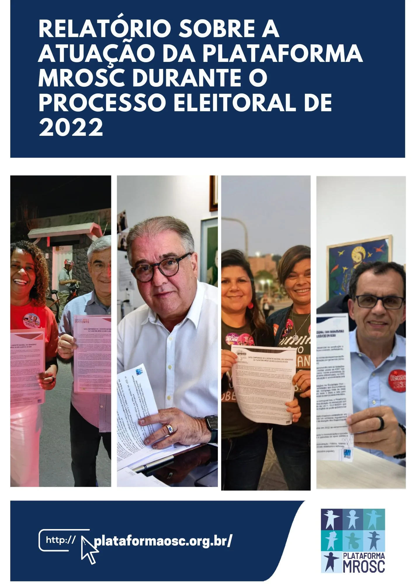Relatório sobre a atuação da Plataforma MROSC durante o processo eleitoral de 2022