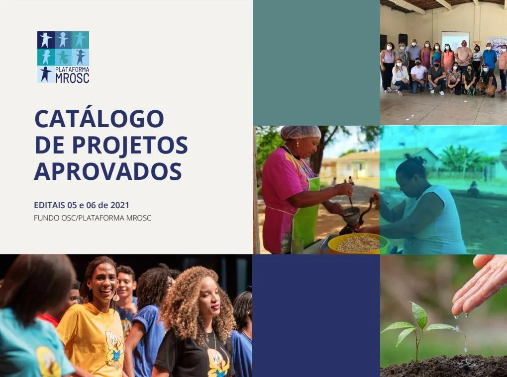 Catálogo dos Projetos pelo Edital 05 e 06