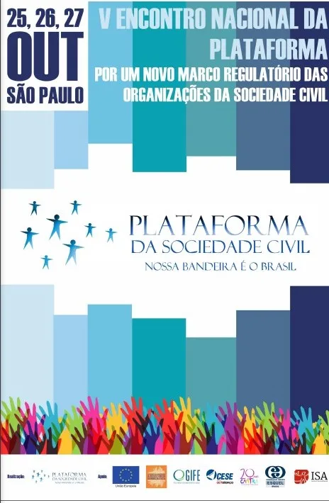 V Encontro Nacional de Signatárias da Plataforma MROSC